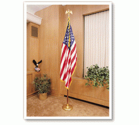 Indoor Flag Stand .Ensign Stand. #697445