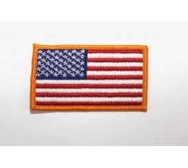 Embroidered U.S Flag Patch #1828