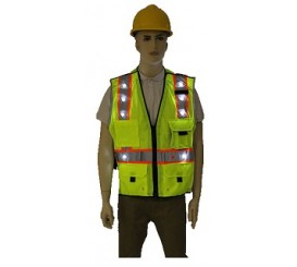 LED High Visibility Safety Vest