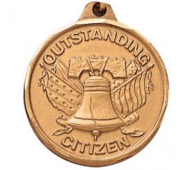 1 1/4 inch Outstanding Citizen Medal E9255