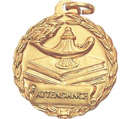 1 1/8 inch Medal with Imprint E9140
