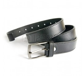  1 3/4in Black Garrison Belt #6527