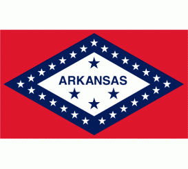 Arkansas State Flag Indoor/Parade