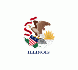 Illinois State Flag Indoor/Parade