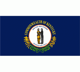 Kentucky State Flag Indoor/Parade