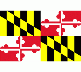 Maryland State Flag Indoor/Parade