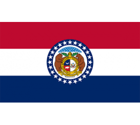 Missouri State Flag Indoor/Parade