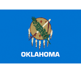 Oklahoma State Flag Indoor/Parade