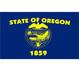 Oregon State Flag Indoor/Parade