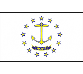 Rhode Island State Flag Indoor/Parade