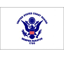 Indoor/Parade US Coast Guard Flag #7711E