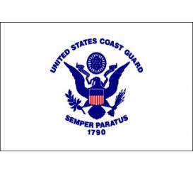 Indoor/Parade US Coast Guard Flag #7711E