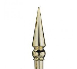 Round Spear Pole Ornament #85S Plastic