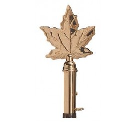 Maple Leaf Pole Ornament.#10