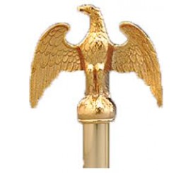 Styrene Eagle Pole Ornament.#7S Plastic. 