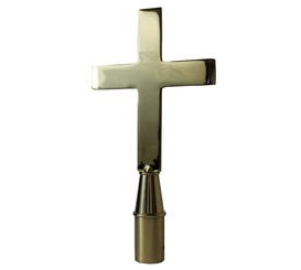 Plain church Cross Pole Ornaments #56